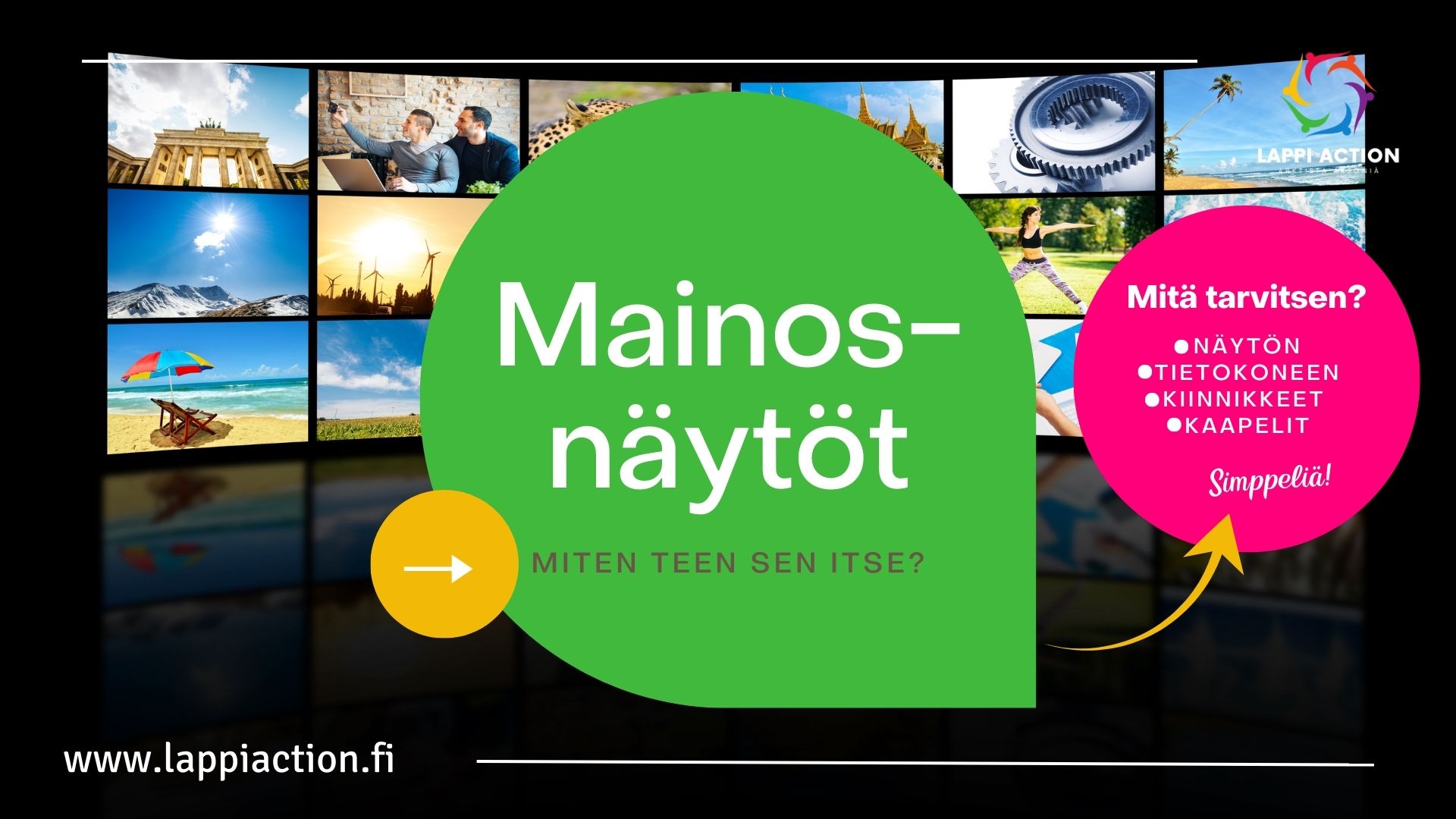 Miten Rakennat Info Tv Järjestelmän Itse Lappi Action